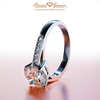 Should more money be spent on the diamond or the engagement ring?
