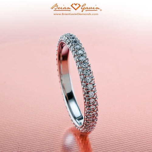 Eternity bands symbolize love that lasts forever