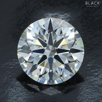 1.231 carat, G-color, VVS-2 clarity, Black by Brian Gavin