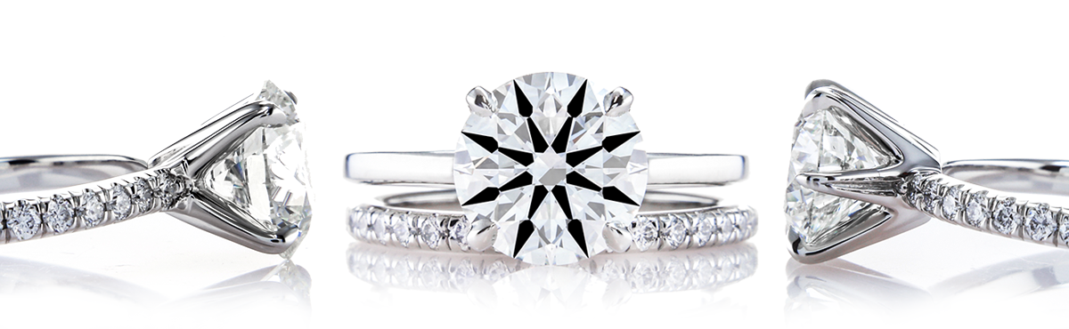 Lab Grown Diamond 6-Prong Round Cut Tiffany Style Engagement Ring
