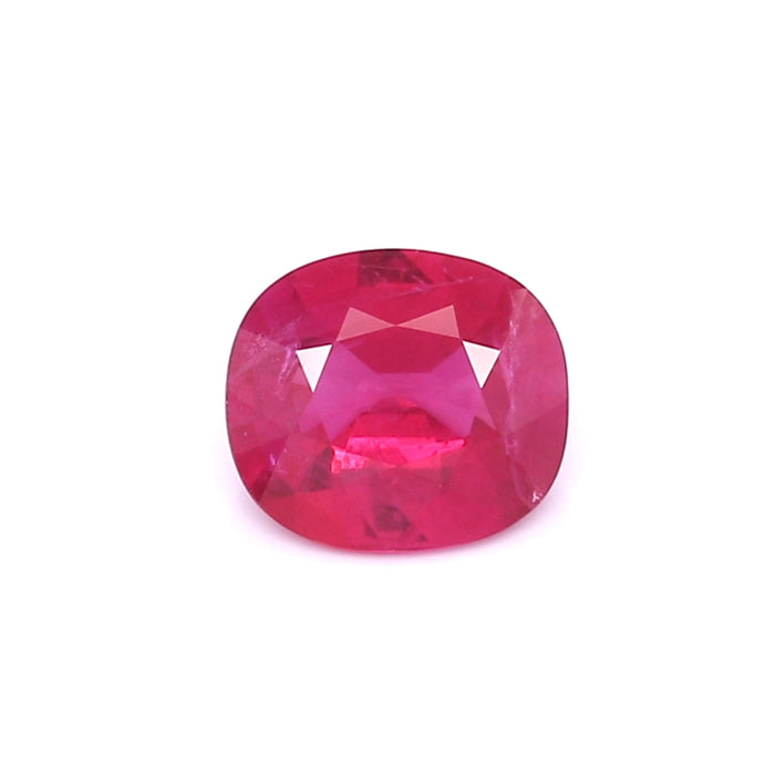 1.16 VI2 Cushion Pinkish Red Ruby