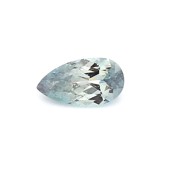 0.34 VI1 Pear-shaped Bluish Green / Grayish Purple Alexandrite