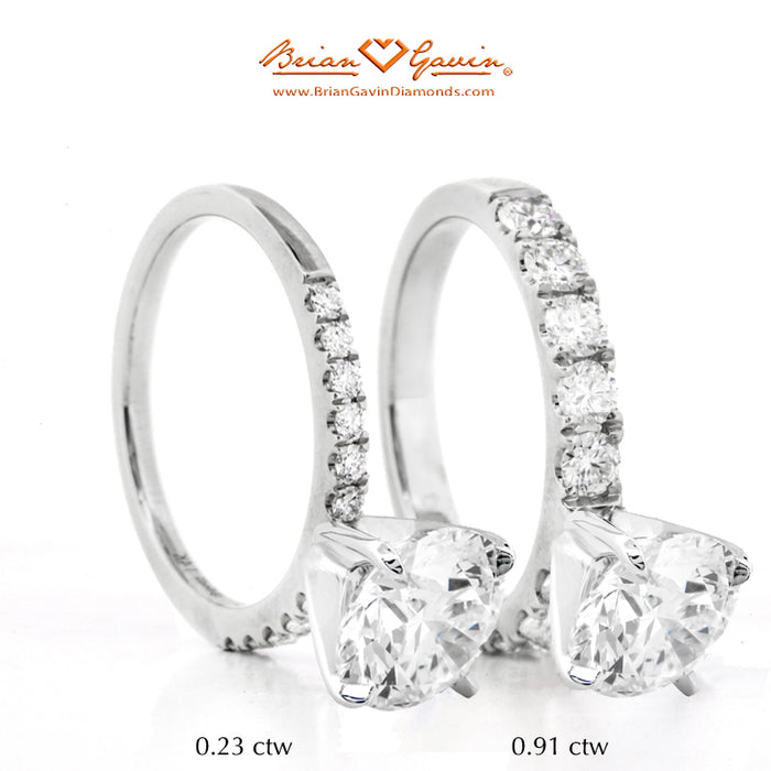 14K White Gold