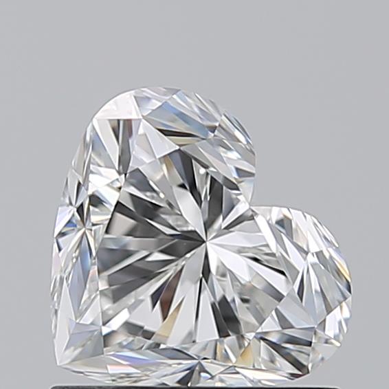 1.010 G VVS2 Virtual Selection Heart Diamond