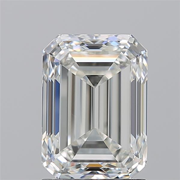2.010 I VVS2 Virtual Selection Emerald Diamond