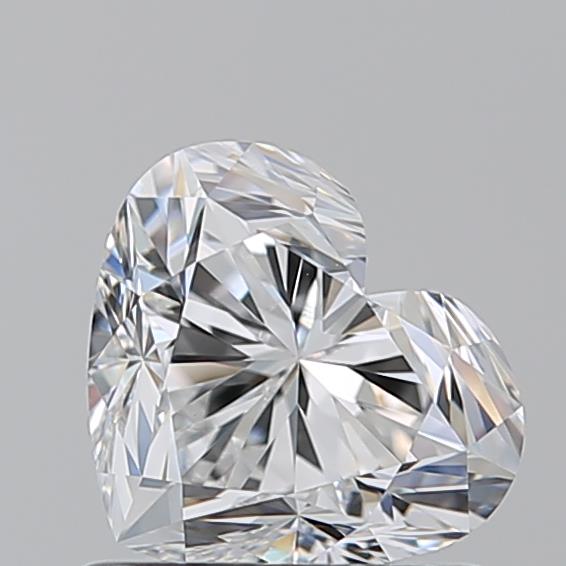 1.010 D VS1 Virtual Selection Heart Diamond
