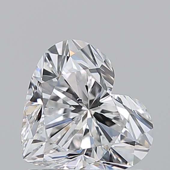 1.010 E SI1 Virtual Selection Heart Diamond