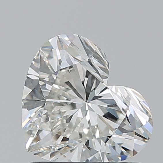 1.010 I SI1 Virtual Selection Heart Diamond