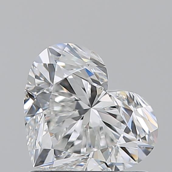 1.010 F VVS1 Virtual Selection Heart Diamond