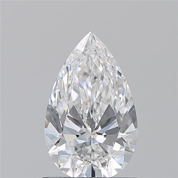 1.070 E VS2 Virtual Selection Pear Diamond