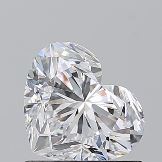 1.010 D VS1 Virtual Selection Heart Diamond