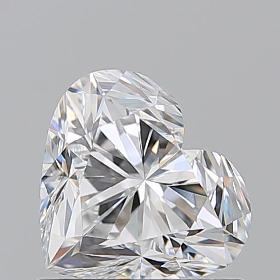 1.040 E VVS1 Virtual Selection Heart Diamond