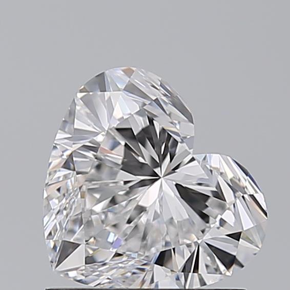 1.100 D VVS2 Virtual Selection Heart Diamond