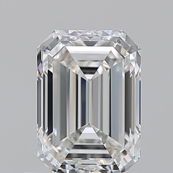 1.010 G VVS2 Virtual Selection Emerald Diamond