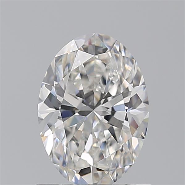 1.010 F VVS2 Virtual Selection Oval Diamond