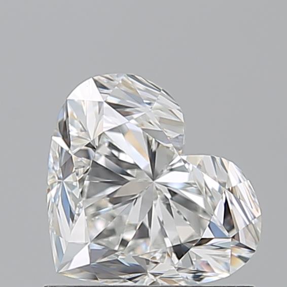 1.010 G VVS1 Virtual Selection Heart Diamond