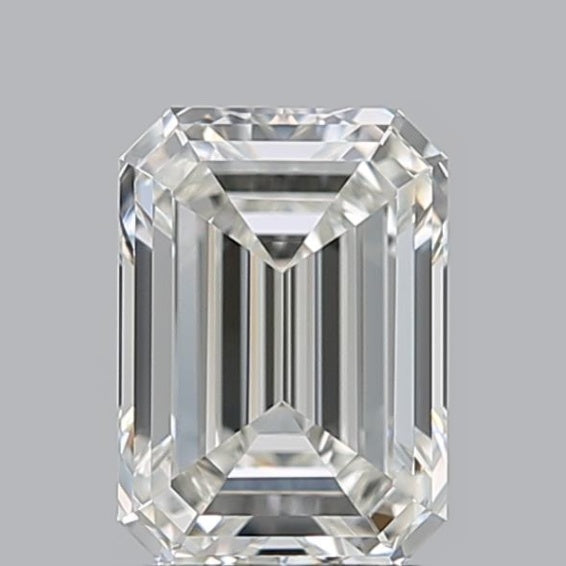 1.010 I VVS1 Virtual Selection Emerald Diamond