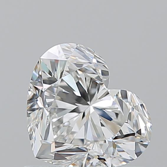 1.010 G VVS2 Virtual Selection Heart Diamond