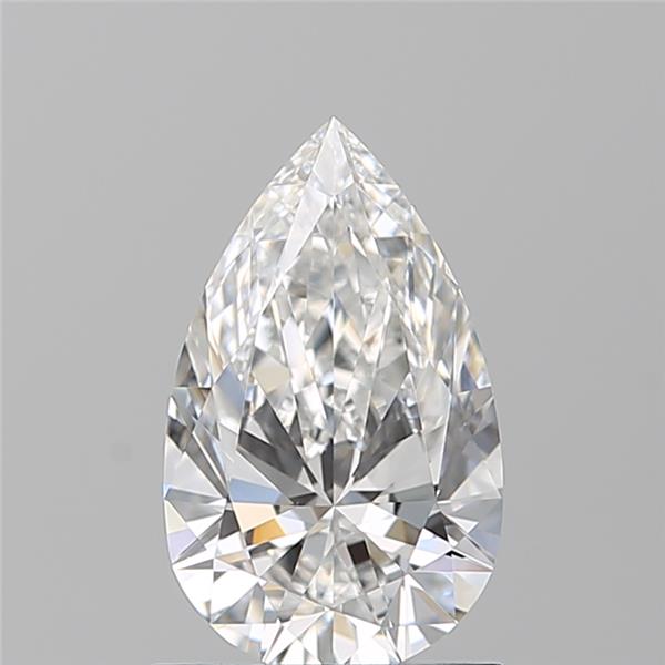 1.010 E VVS2 Virtual Selection Pear Diamond