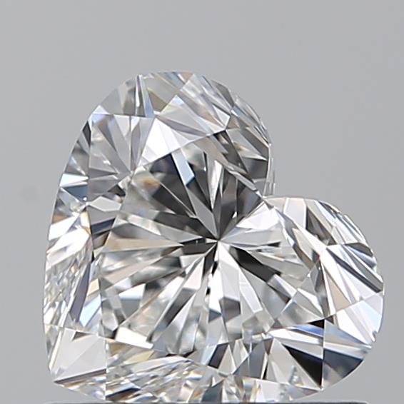 0.910 F VS1 Virtual Selection Heart Diamond