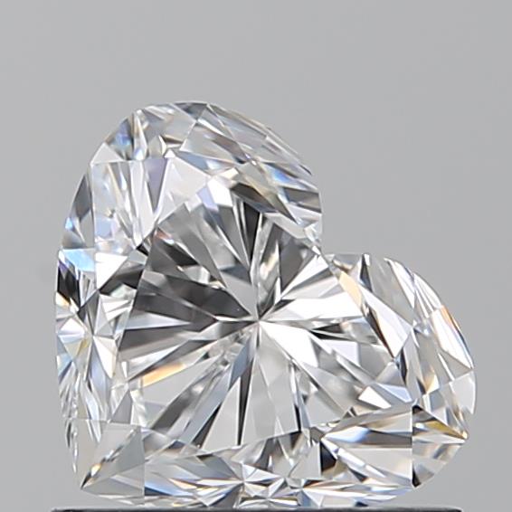 0.910 E VS1 Virtual Selection Heart Diamond
