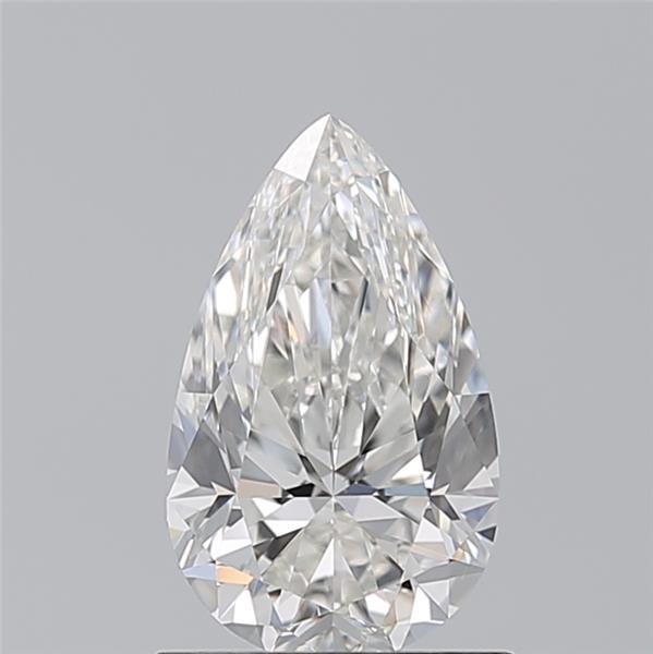 1.010 H VS1 Virtual Selection Pear Diamond