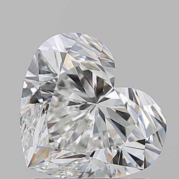 1.500 G VVS1 Virtual Selection Heart Diamond