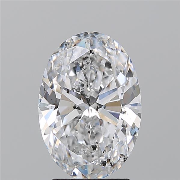 3.010 D SI2 Virtual Selection Oval Diamond