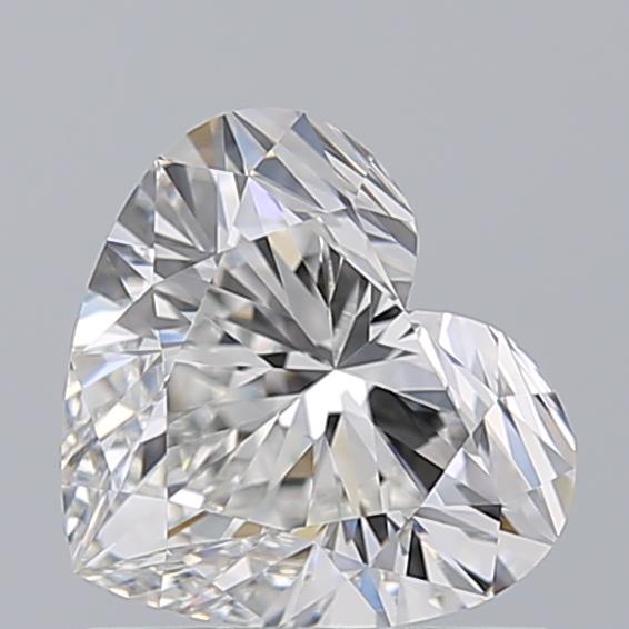 1.060 F VVS2 Virtual Selection Heart Diamond