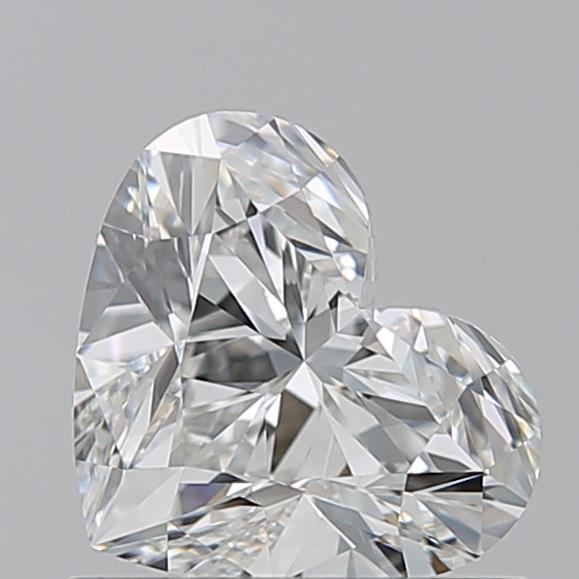 0.910 G VVS1 Virtual Selection Heart Diamond