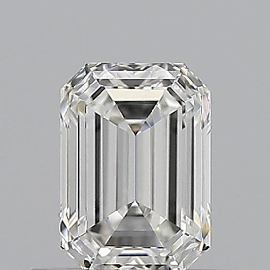 0.600 G VVS2 Virtual Selection Emerald Diamond