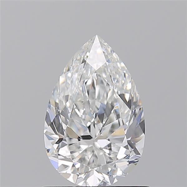 1.010 F SI1 Virtual Selection Pear Diamond