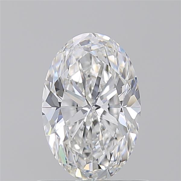 1.010 F VVS2 Virtual Selection Oval Diamond