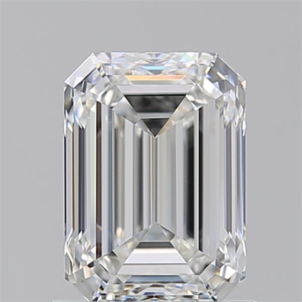 1.200 G VVS2 Virtual Selection Emerald Diamond