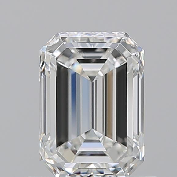 1.010 G VVS2 Virtual Selection Emerald Diamond