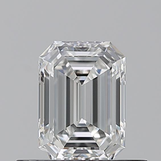 0.500 G VVS2 Virtual Selection Emerald Diamond