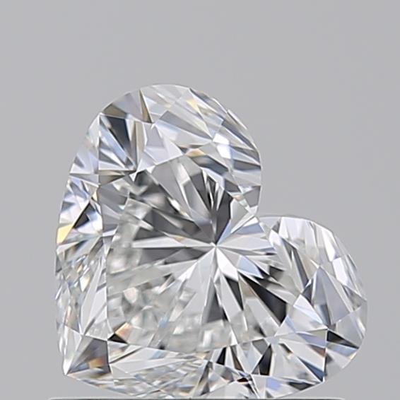 1.010 F VVS1 Virtual Selection Heart Diamond