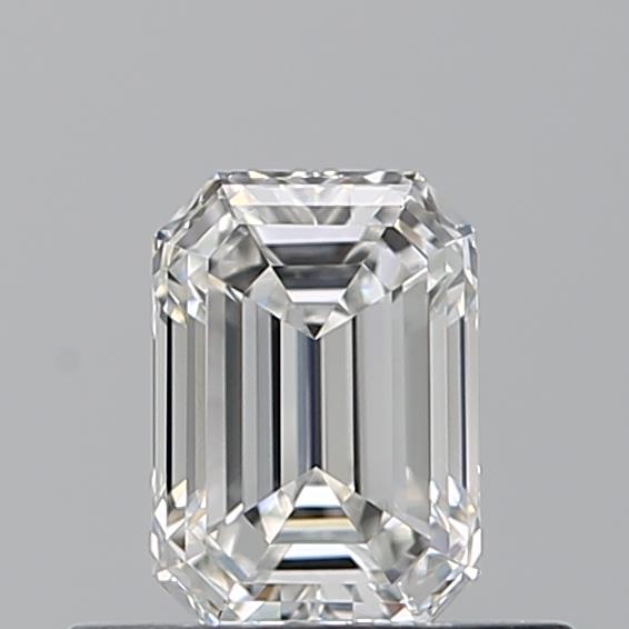 0.500 G VVS2 Virtual Selection Emerald Diamond