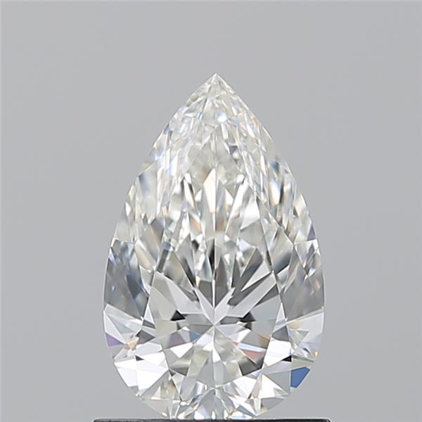 1.010 H VVS2 Virtual Selection Pear Diamond