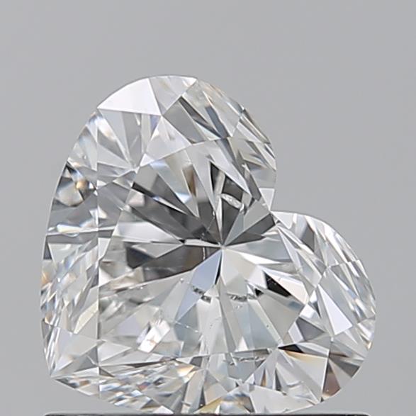 0.930 F SI2 Virtual Selection Heart Diamond