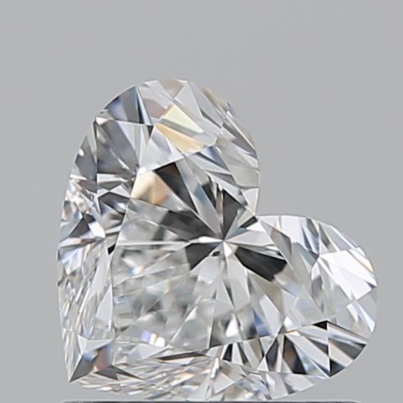 1.010 F SI1 Virtual Selection Heart Diamond