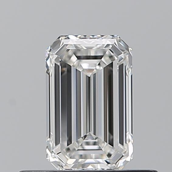 0.500 G VVS2 Virtual Selection Emerald Diamond