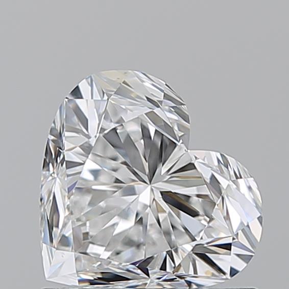 1.010 E VS1 Virtual Selection Heart Diamond