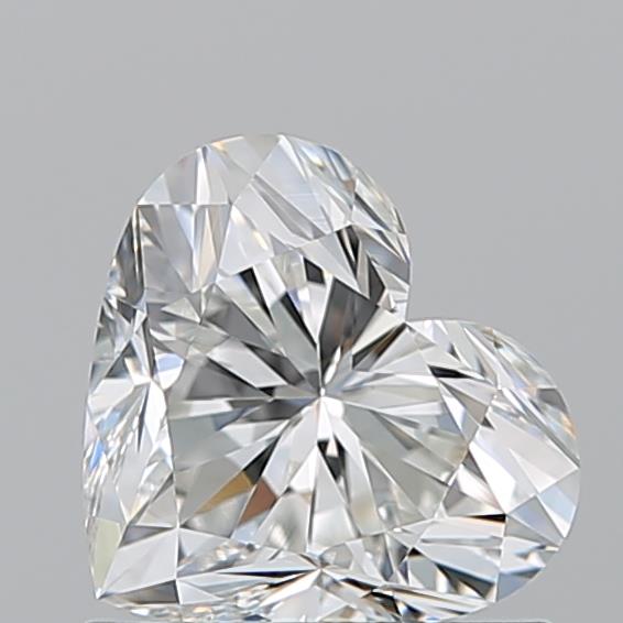 1.020 H VVS2 Virtual Selection Heart Diamond