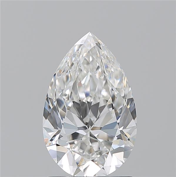 1.700 F VVS2 Virtual Selection Pear Diamond