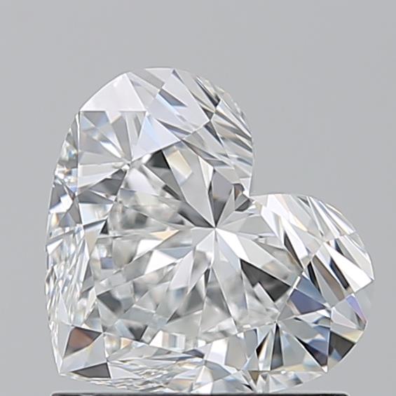 1.100 F VVS1 Virtual Selection Heart Diamond