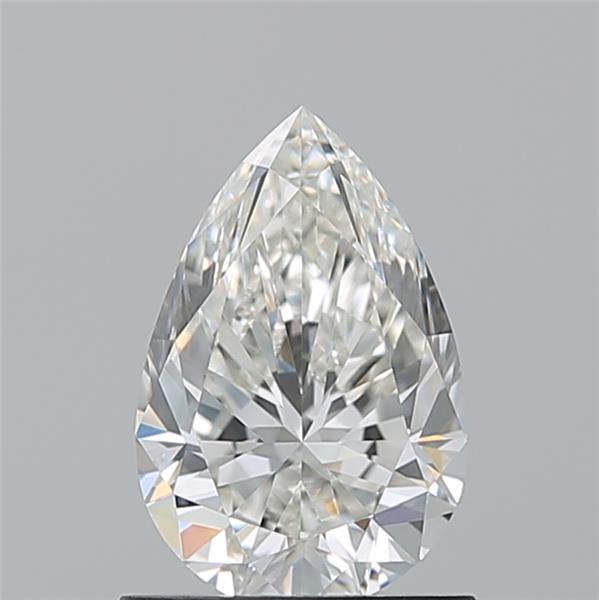 1.010 H VVS1 Virtual Selection Pear Diamond
