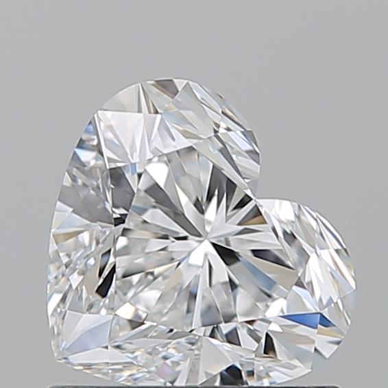 1.020 E VVS2 Virtual Selection Heart Diamond