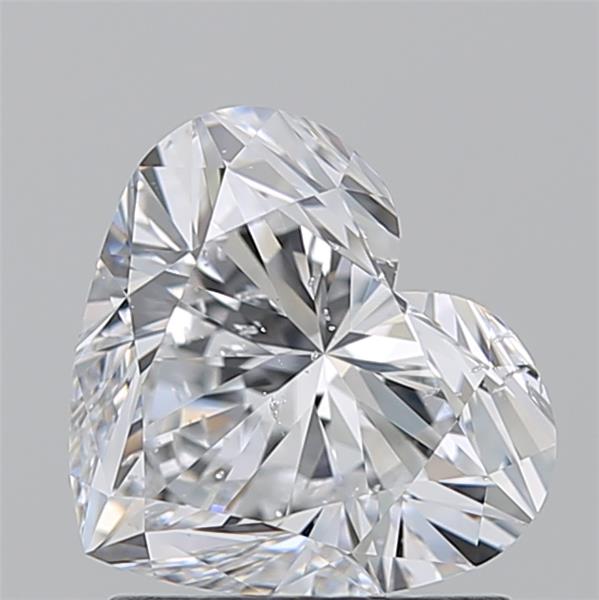 1.500 D SI2 Virtual Selection Heart Diamond