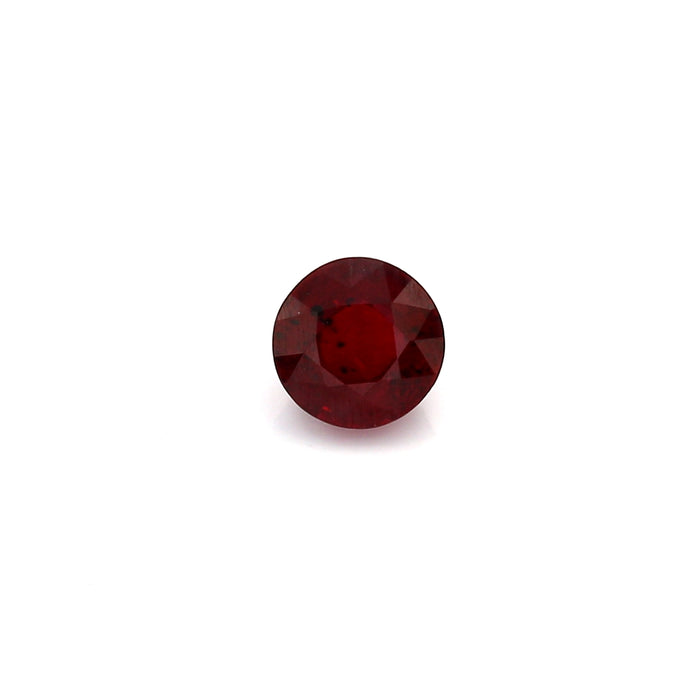 0.85 VI1 Round Red Ruby